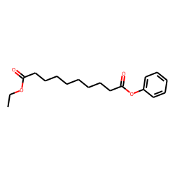 Sebacic acid, ethyl phenyl ester