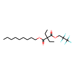 Diethylmalonic acid, nonyl 2,2,3,3,3-pentafluoropropyl ester
