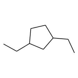 trans-1,3-Diethylcyclopentane