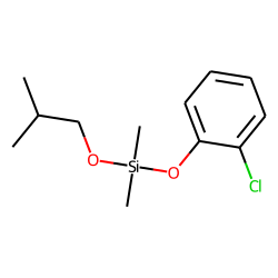 Silane, dimethyl(2-chlorophenoxy)isobutoxy-