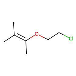 2-Butene, 2-(2-chlororethoxy)-3-methyl-