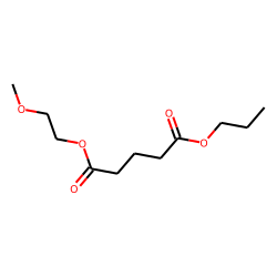 Glutaric acid, 2-methoxyethyl propyl ester