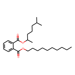 Phthalic acid, decyl 6-methylhept-2-yl ester