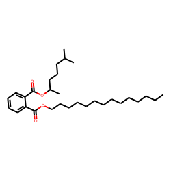 Phthalic acid, 6-methylhept-2-yl tetradecyl ester