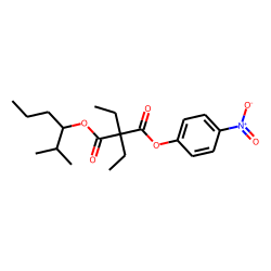 Diethylmalonic acid, 2-methylhex-3-yl 4-nitrophenyl ester