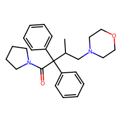 1-(3-Methyl-4-morpholino-2,2-diphenylbutyryl-pyrrolidine