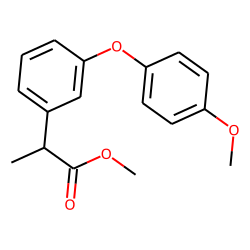 Fenoprofen, hydroxy, bis-methylated