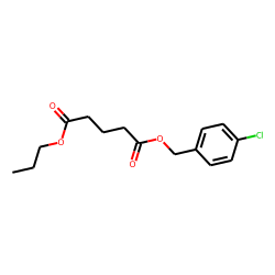 Glutaric acid, 4-chlorobenzyl propyl ester
