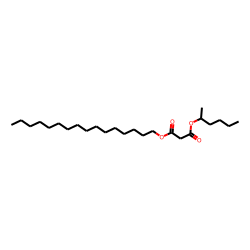 Malonic acid, hexadecyl 2-hexyl ester