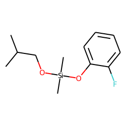 Silane, dimethyl(2-fluorophenyloxy)isobutoxy-