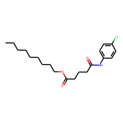 Glutaric acid, monoamide, N-(4-chlorophenyl)-, nonyl ester