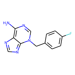Adenine, 3-(p-fluorobenzyl)-