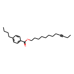 4-Butylbenzoic acid, dodec-9-ynyl ester