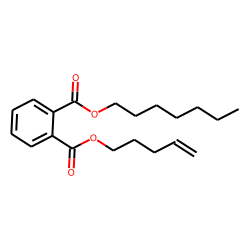 Phthalic acid, heptyl pent-4-enyl ester