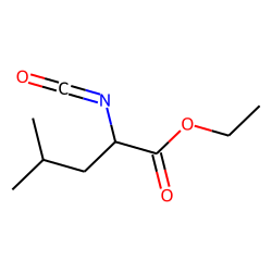 Ethyl 2-isocyanato-4-methyl valerate