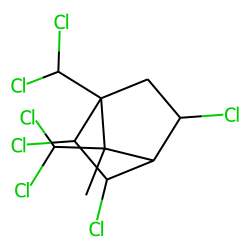 2-exo,3-endo,5-exo,9,9,10,10-heptachlorobornane