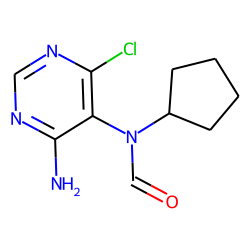 Formamide, n-(4-amino-6-chloro-5-pyrimidinyl)-n-cyclopentyl-