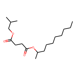 Succinic acid, 2-decyl isobutyl ester