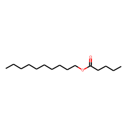 Pentanoic acid, decyl ester