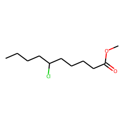 6-Chlorodecanoic acid, methyl ester