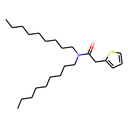 2-Thiopheneacetamide, N,N-dinonyl-