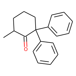 Cyclohexanone, 6-methyl-2,2-diphenyl-
