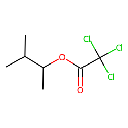 Acetic acid, trichloro, 1,2-dimethylpropyl ester