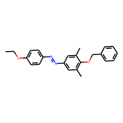 4-Ethoxy-3',5'-dimethyl-4'-benzyloxyazobenzene