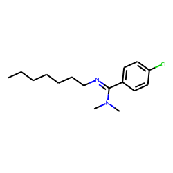 N,N-Dimethyl-N'-heptyl-p-chlorobenzamidine