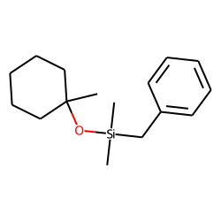 1-Methylcyclohexanol, benzyldimethylsilyl ether
