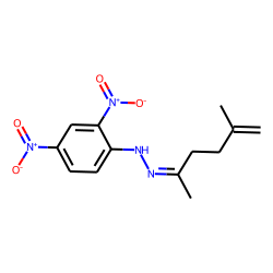 2,4-dinitrophenylhydrazone 2-methyl-1-hexen-5-one