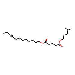 Glutaric acid, dodec-9-ynyl isohexyl ester