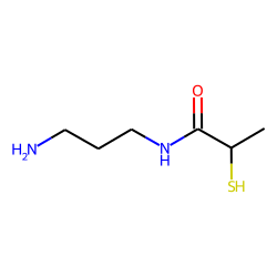 N-(3-aminopropyl)-2-mercaptopropionamide