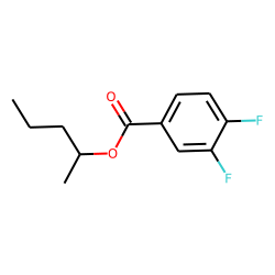 3,4-Difluorobenzoic acid, 2-pentyl ester
