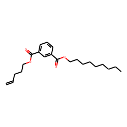 Isophthalic acid, nonyl pent-4-enyl ester