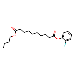 Sebacic acid, butyl 2-fluorophenyl ester