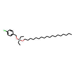 Silane, diethyl(4-chlorobenzyloxy)octadecyloxy-