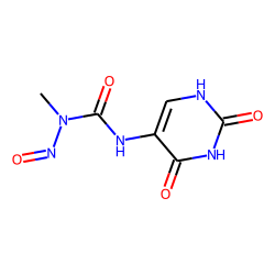 Urea, 1-methyl-1-nitroso-3-(1,2,3,4-tetrahydro-2,4-dioxo-5-pyrimidinyl)-