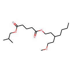 Glutaric acid, isobutyl 3-(2-methoxyethyl)heptyl ester