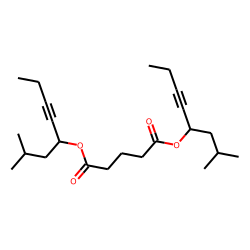 Glutaric acid, di(2-methyloct-5-yn-4-yl) ester