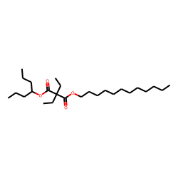 Diethylmalonic acid, dodecyl hept-4-yl ester