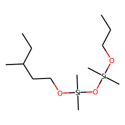 Silane, dimethyl(dimethyl(3-methylpentyloxy)silyloxy)propoxy-