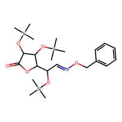 D-(+)-Glucuronic acid «gamma»-lactone, tris(trimethylsilyl) ether, benzyloxime (isomer 1)