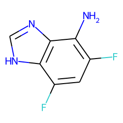 Benzimidazole, 4-amino-5, 7-difluoro-