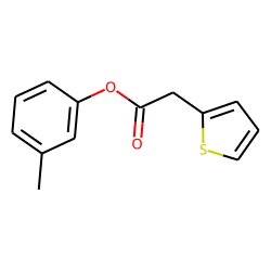 2-Thiopheneacetic acid, 3-methylphenyl ester