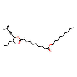 Sebacic acid, 2,6-dimethylnon-1-en-3-yn-5-yl nonyl ester