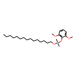 Silane, dimethyl(2,6-dimethoxyphenoxy)pentadecyloxy-