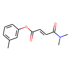 Fumaric acid, monoamide, N,N-dimethyl-, 3-methylphenyl ester
