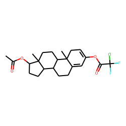 Testosterone, 3-chlorodifluoroacetate, 17«beta»-Ac