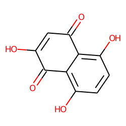1,4-Naphthalenedione, 2,5,8-trihydroxy-